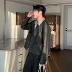 6196373939061,6196373939062,6196373939063,6196373939064, Casual Collared Zip-Up Jacket with Pockets