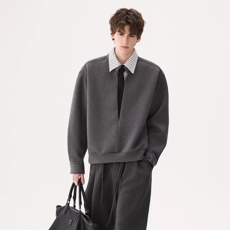 6182884487218,6182884487220,6182884487222,6182884487224, Casual Faux Two-Piece Suit with Pants