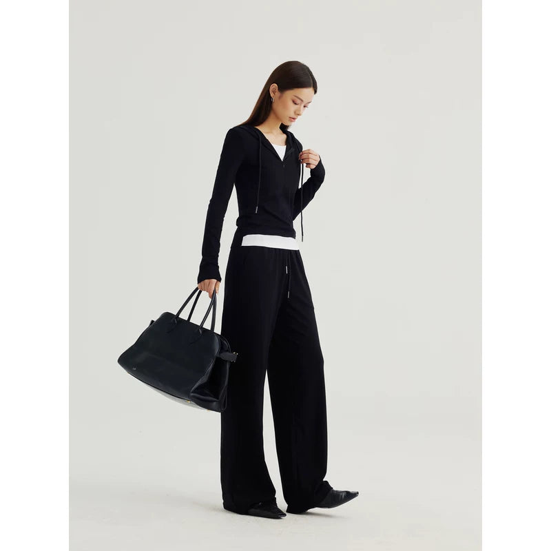 Casual Hooded Cardigan and Pants Set 5