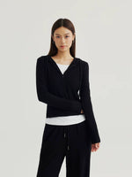 1627207:994042457,6176304610241,1627207:994042457,6176304610240,1627207:994042457,6176304610242,6176304610241,6176304610240,6176304610242, Casual Hooded Cardigan and Pants Set