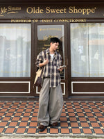 Casual Plaid Long Sleeve Button Up Shirt 4