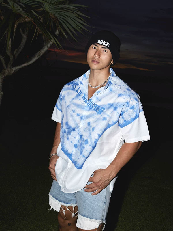 Casual Printed Short-Sleeve Vacation Shirt 3