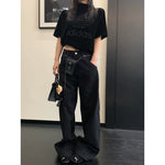 Casual Relaxed Wide-Leg Straight Pants 5