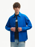 Collared Long-Sleeve Lightweight Casual Shirt 3