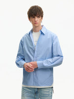Collared Long-Sleeve Lightweight Casual Shirt 4