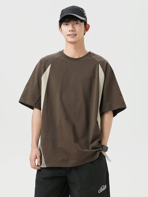 Colorblock Quick-Dry Loose Fit T-Shirt 3