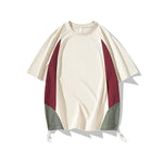 5923524922440,5923524922441,5923524922442,5923524922443,5923524922444,5923524922445, Colorblock Quick-Dry Loose Fit T-Shirt