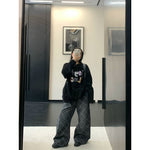 Cotton Appliqué Embroidered Long-Sleeve Turtleneck 4