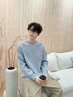 ,6183032166697,6183032166698,6183032166699,6183032166700, Crewneck Knit Base Layer Sweater