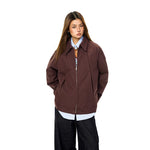 Deconstructed Curved Collar Loose Fit Jacket 2