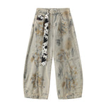 ,1627207:382214502,6175792254669,1627207:382214502,6175792254671,1627207:382214502,6175792254672,1627207:382214502,6175792254670,6175792254669,6175792254671,6175792254672,6175792254670, Deconstructed Distressed Wide Leg Denim Pants