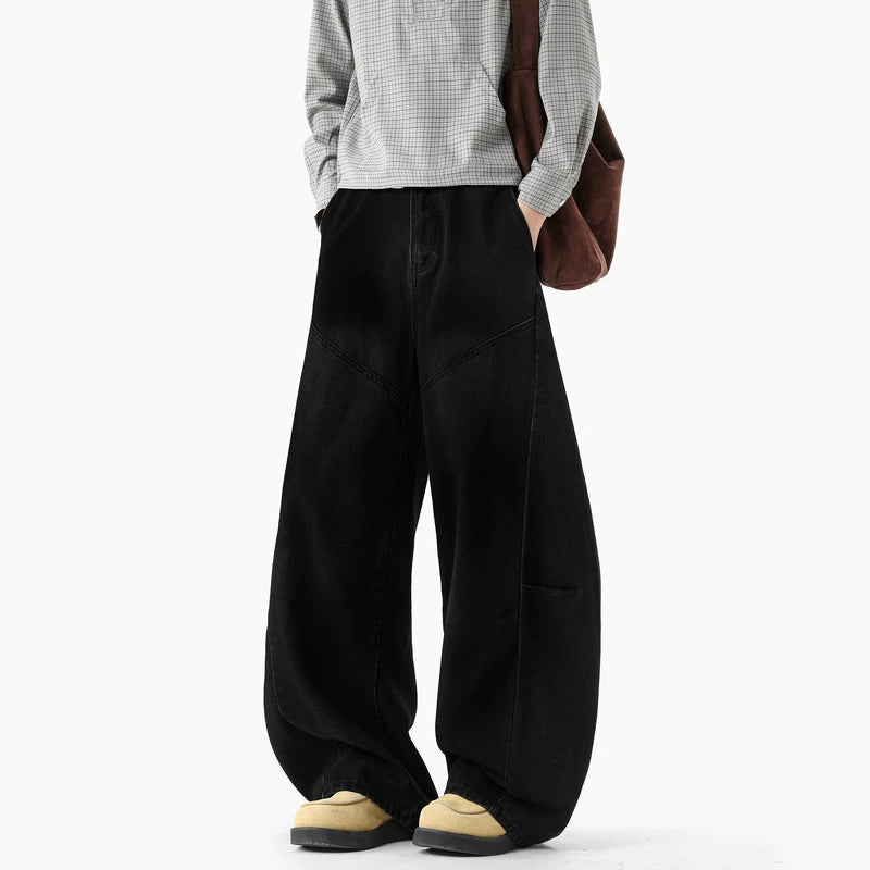 1627207:28341,6012817957847,1627207:28341,6012817957848,1627207:28341,6012817957849,1627207:28341,6012817957850,1627207:28341,6012817957851,6012817957847,6012817957848,6012817957849,6012817957850,6012817957851, Deconstructed Patchwork Wide Leg Denim Pants