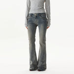 ,1627207:28338,6167536042869,1627207:28338,6167536042868,1627207:28338,6167536042867,6167536042869,6167536042868,6167536042867, Distressed Flared Denim Jeans Pants