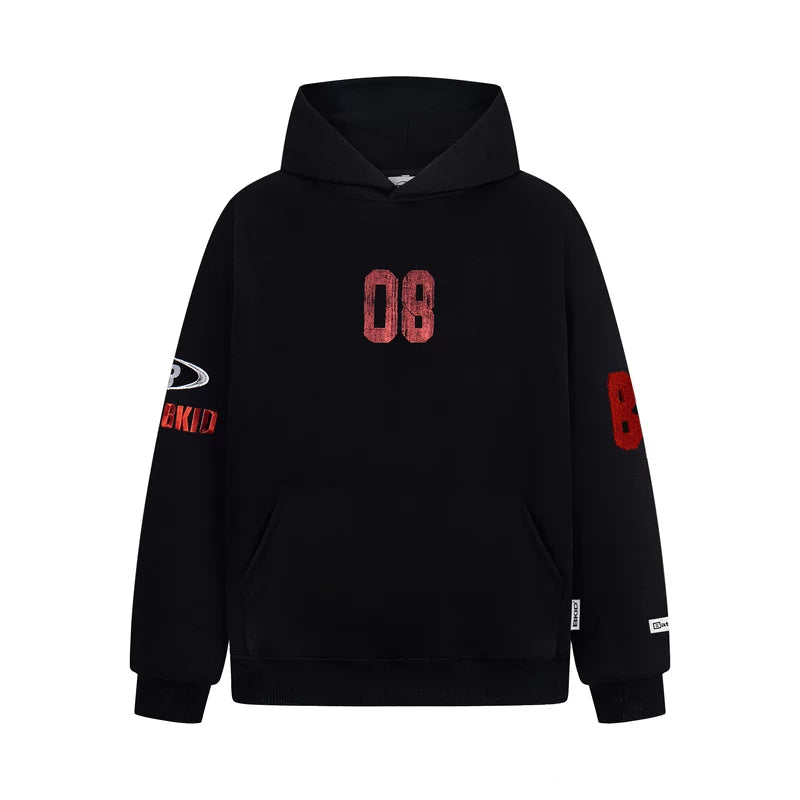 ,1627207:28341,6108415914706,1627207:28341,6108415914705,1627207:28341,6108415914704,6108415914706,6108415914705,6108415914704, Distressed Graphic Pullover Hoodie with Pockets