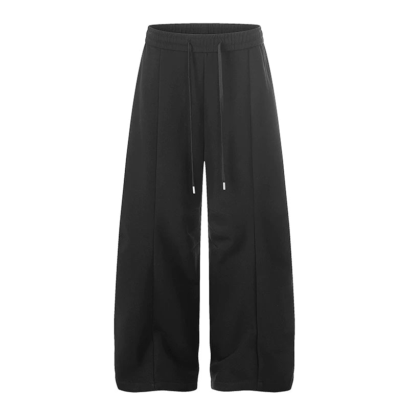 6196138087294,6196138087295,6196138087296,6196138087297,6196138087298, Distressed Graphic Wide Leg Sweatpants Pants