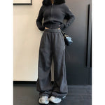 Distressed Retro Washed Relaxed Fit Pants 3