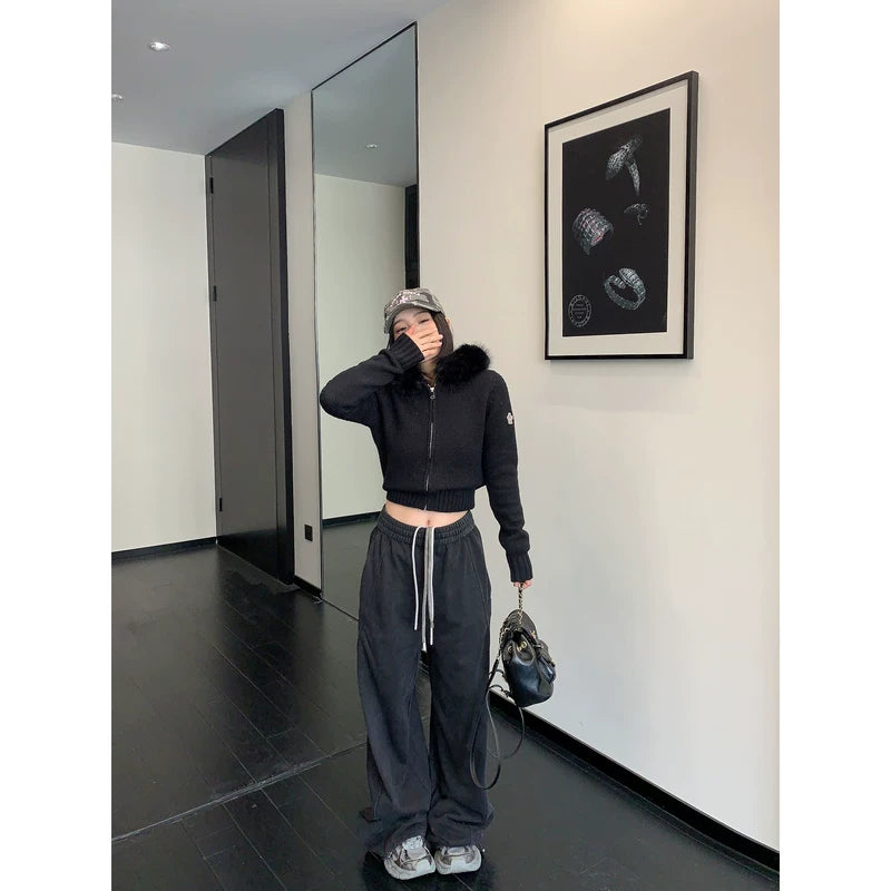 Distressed Retro Washed Relaxed Fit Pants 4