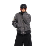 ,1627207:3232478,6167675467014,1627207:3232478,6167675467015,1627207:3232478,6167675467013,1627207:3232478,6167675467016,6167675467014,6167675467015,6167675467013,6167675467016, Distressed Stand Collar Cotton Workwear Jacket