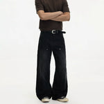 Distressed Wide Leg Work Pants 5
