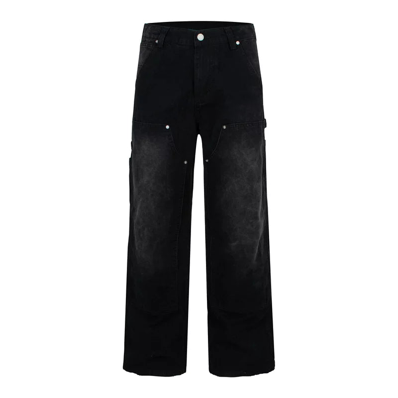 1627207:28341,6180946591368,1627207:28341,6180946591365,1627207:28341,6180946591367,1627207:28341,6180946591366,6180946591368,6180946591365,6180946591367,6180946591366, Distressed Wide Leg Work Pants