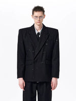 Double-Breasted Starry Sky Suit Set 2