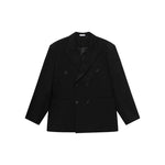 6192691275571,6192691275575,6192691275579,6192691275583, Double-Breasted Suit Jacket and Wide-Leg Pants