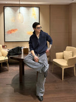 Double Zipper Knit Cardigan Sweater Jacket 5