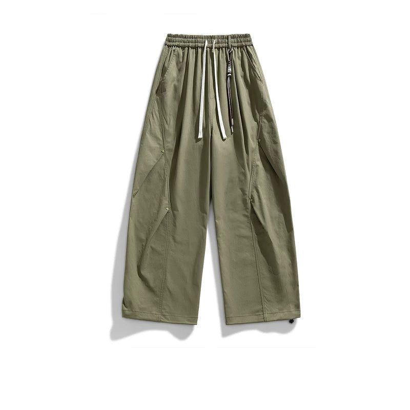 alt_id_3520860828, Drawstring Wide Leg Cargo Pants