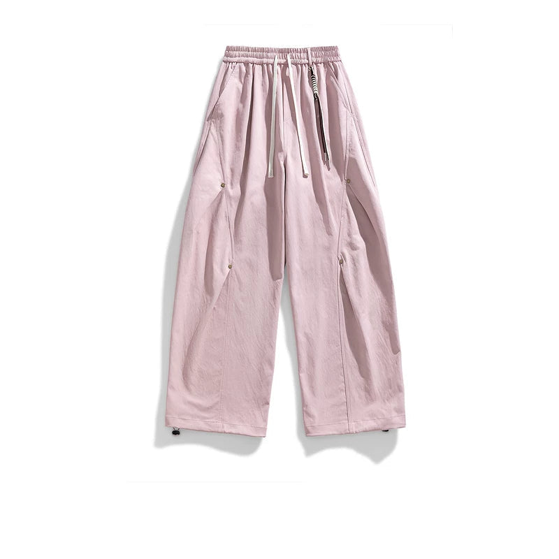 alt_id_7542806938, Drawstring Wide Leg Cargo Pants