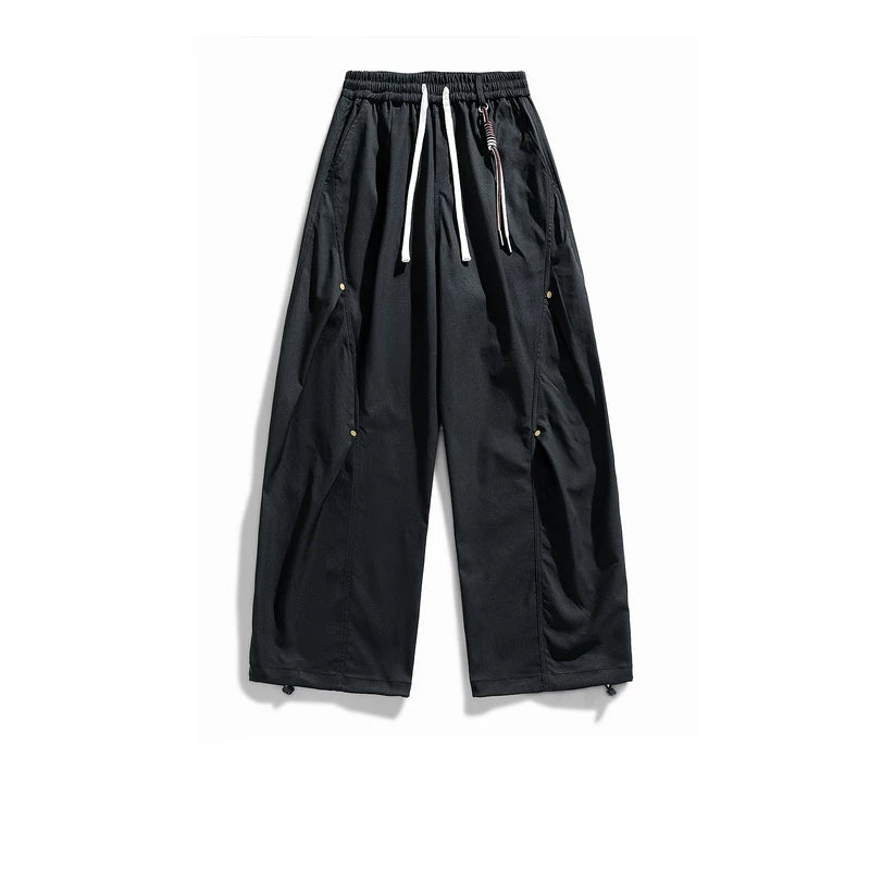 alt_id_458303170, Drawstring Wide Leg Cargo Pants
