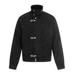 6191347831196,6191347831197,6191347831198,6191347831199, Embroidered Stand Collar Short Leather Jacket