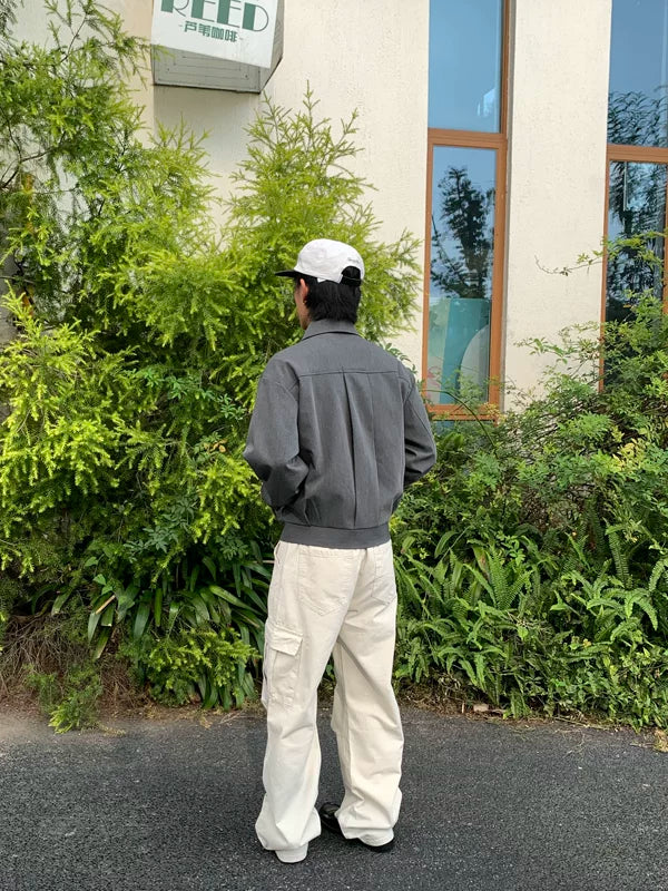 Embroidered Workwear Zip Jacket 4