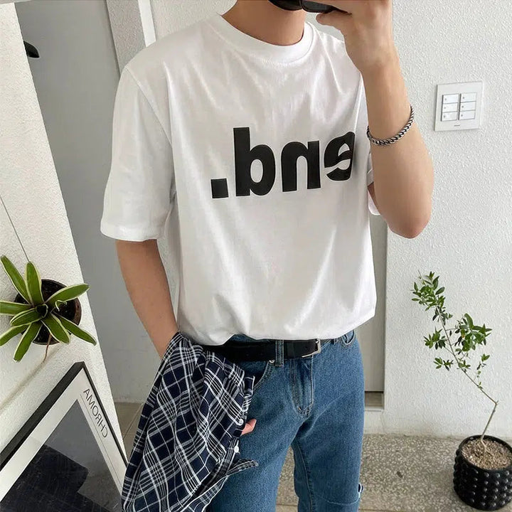 "end" Graphic T-shirt
