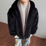 5950071532822,5950071532823,5950071532824,5950071532825,5950071532826, Faux Fur Fleece-Lined Hooded Winter Jacket