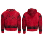 1627207:42016498241,6001518508649,1627207:42016498241,6001518508648,1627207:42016498241,6001518508647,1627207:42016498241,6001518508646,6001518508649,6001518508648,6001518508647,6001518508646, Faux Mink Fur Horse Graphic Hooded Sweater