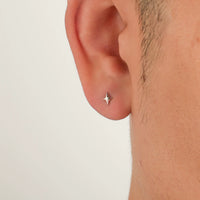 S925 Starburst Stud Earrings