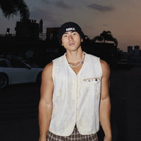 Retro Sleeveless Casual Vest