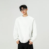 Retro Deconstructed Crewneck Sweatshirt