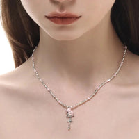 Rose Pendant Necklace