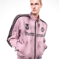 포스트라이프 스탠드 칼라 지퍼 스웻셔츠 자켓 