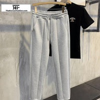 Elastic Cotton Sweatpants