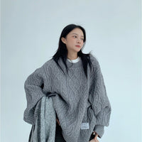 Cable Knit Pullover Sweater