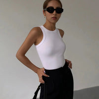 Slim Fit Knitted Tank Top