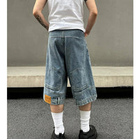 Backwards Fit Denim Shorts