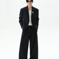 Relaxed-fit Blazer and Dress Pants