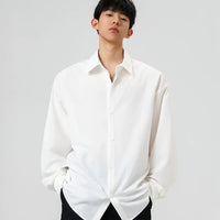 Long Sleeve Oversized Button Down Shirt