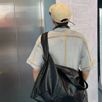 大きなショルダートートバッグ 