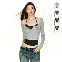 Classic Fitted Long-Sleeve Pullover