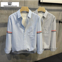 Striped Button Down Formal Shirt