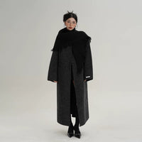 Long Wool Winter Overcoat